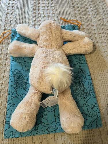 Jellycat Original/Medium Smudge Rabbit NWT With Dust Bag - Picture 7 of 7