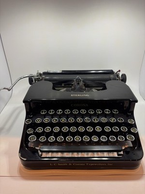 [GOOD CONDITION]Corona typewriter 1931 STERLING READ DESCRIPTION