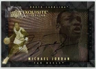 Michael Jordan 2013-14 Upper Deck Exquisite Dimensions Autograph Card #D-MI