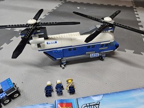 LEGO City 4439 Heavy-Lift Helicopter With 2 Mini Figures And ATV Vehicle
