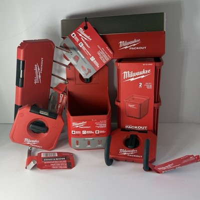 Milwaukee Packout accessory lot - 6 pieces - NEW
