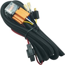 Universal Horn Wiring Harness Kit For 12v Vehicles 2 Horn Splitter Converter