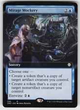 Mirage Mockery (Extended Art) Commander: Phyrexia: All Will Be One 32 R NM MTG