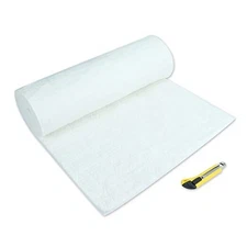 1"x24"x96",2400F Ceramic Fiber Fireproof 1inch (Thick) x24inch x96inch
