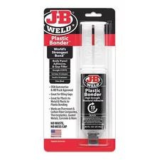 J-B Weld 50139 Construction Adhesive, Minuteweld Series, Black, 25 Ml, Syringe,