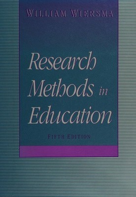 Research Methods in Education : An Introduction Hardcover William
