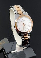 Bulova Surveyor (98P207) Diamond MOP Dial 31mm Stainless Steel Ladies' Watch