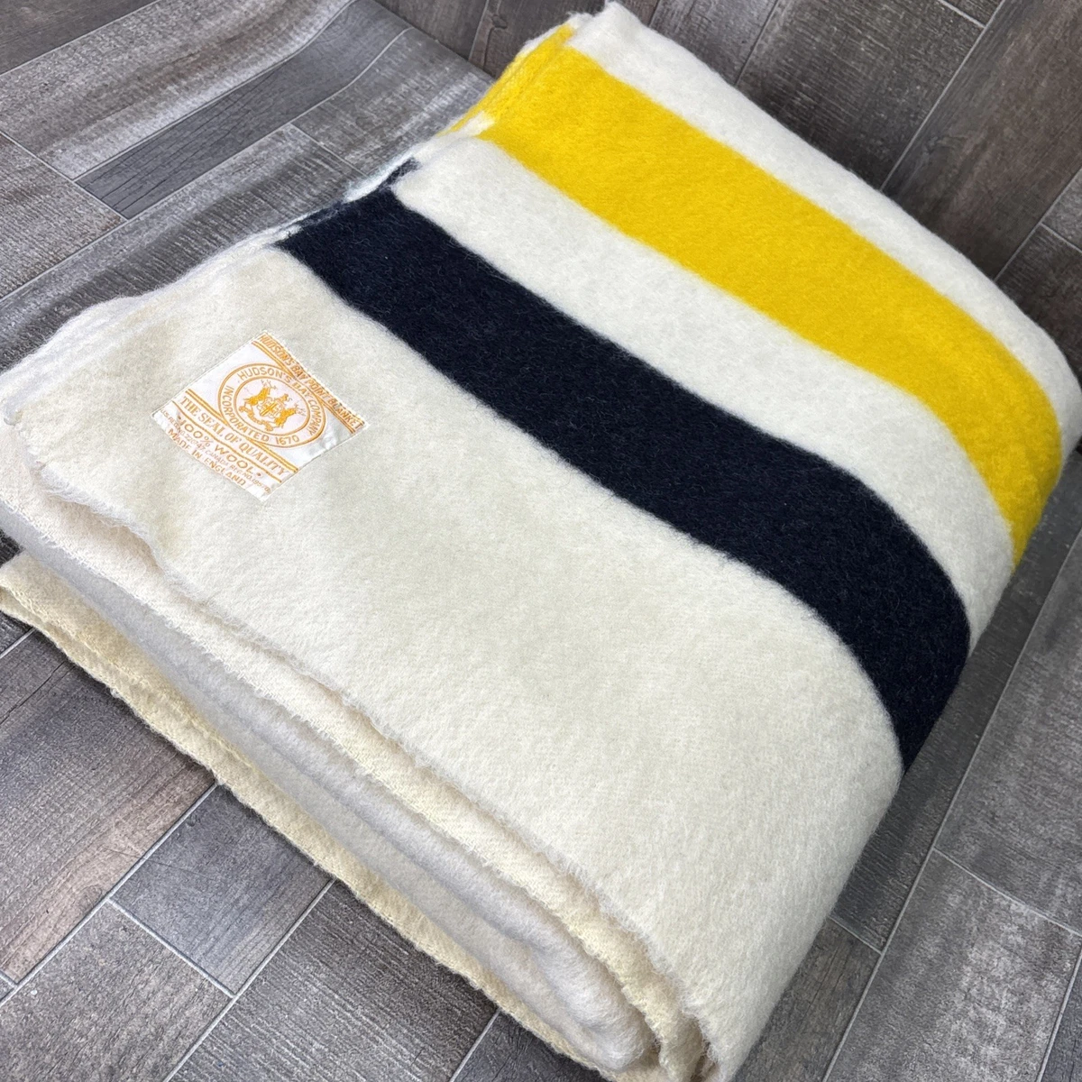 40〜50's HUDSON'S BAY ラグ Preços baixos em Cobertor de Hudson Bay | eBay