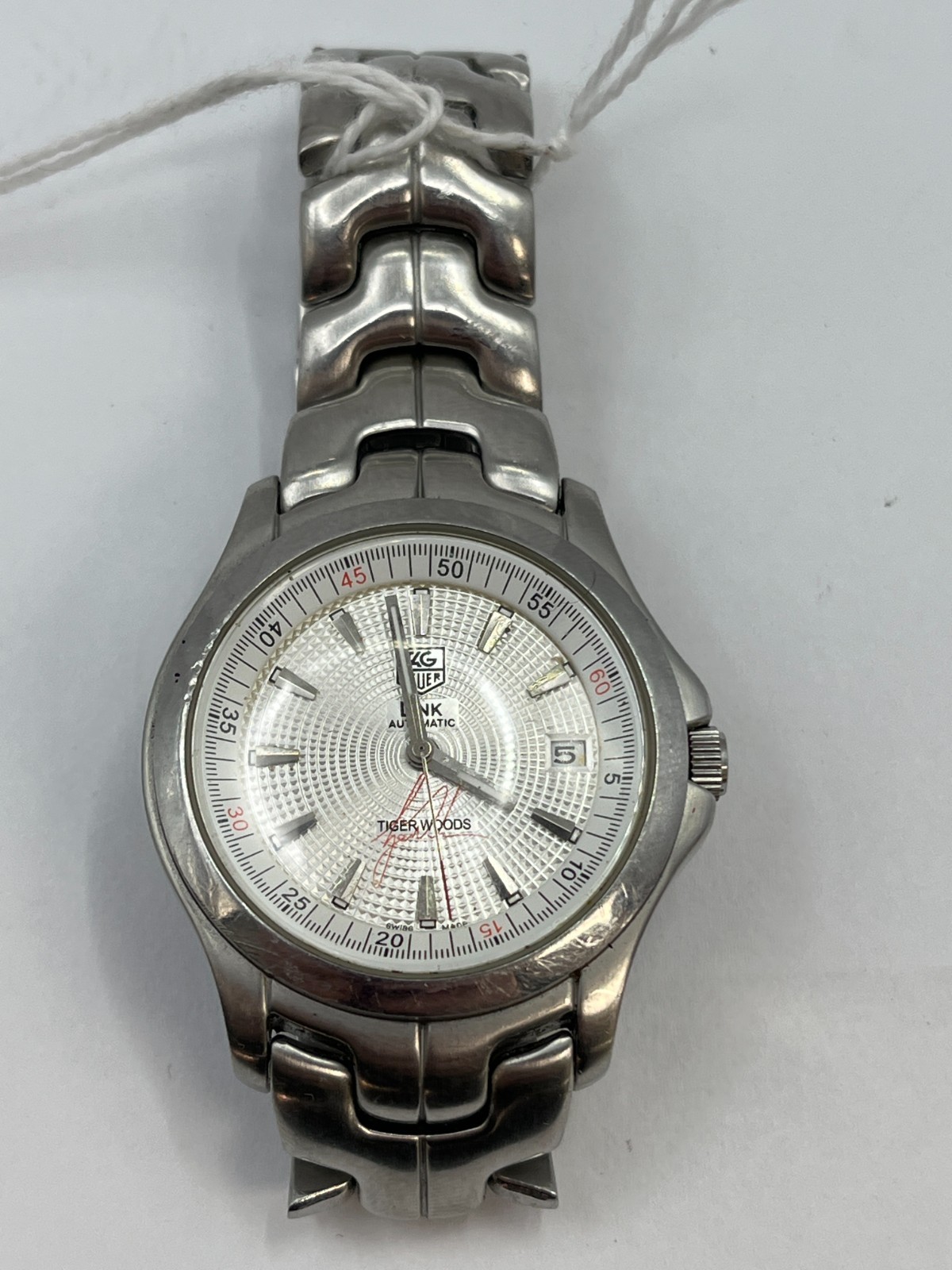 TAG Heuer Link WJF2113 Tiger Woods Automatic Watch  38mm   Limited Edition