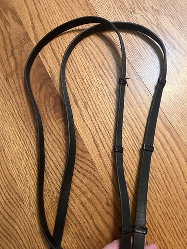 Otto Schumacher English Leather Equestrian Reins Horse Riding