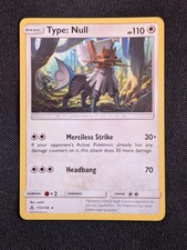Pokemon: Type: Null - 115/156 - Rare - Sun & Moon: Ultra Prism - Lp 