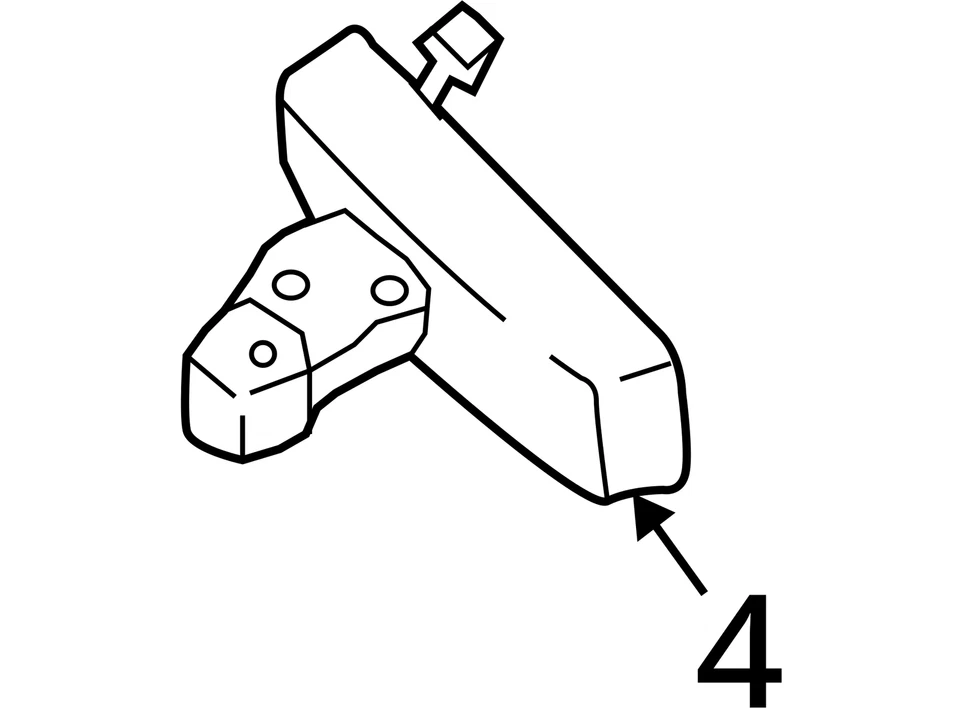Rear View Mirror Automatic Dimming Fits 17-20 FORD F150 PICKUP 1354482 - Image 4 of 4