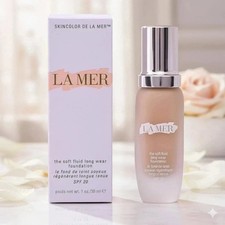 La Mer The Soft Fluid Long Wear Foundation   Shade IVORY 01   30ml 1oz   NIB