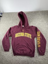 Vintage Arizona State Sun Devils Hoodie Sweatshirt Men's Small Streetwear