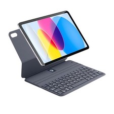 Keyboard Case for iPad 10th Gen 10.9 inch 2022  11th A16, 2025 , Gray