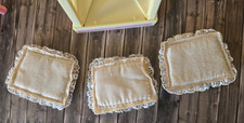Mattel Barbie Vintage Möbel 80er Living Pretty Sweet Roses: 2 Tische, 3 Stühle