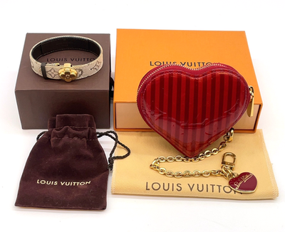 LouisVuitton Vernis Porte Monnaie Coeur M91714/Good Luck  display picture 3