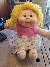 Cabbage Patch Kids Doll Soft Body In Cute Pin...