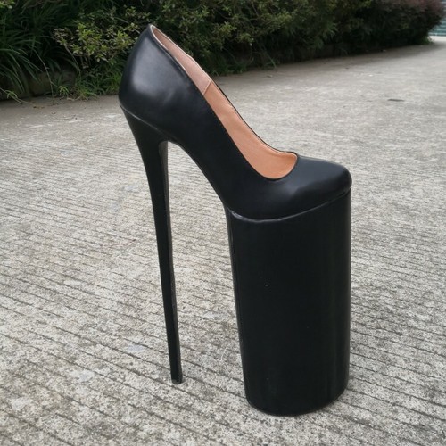 Size 37-47 Women Slip On Platform Super High Stiletto Nightclub Pump Custom-made  | eBay
