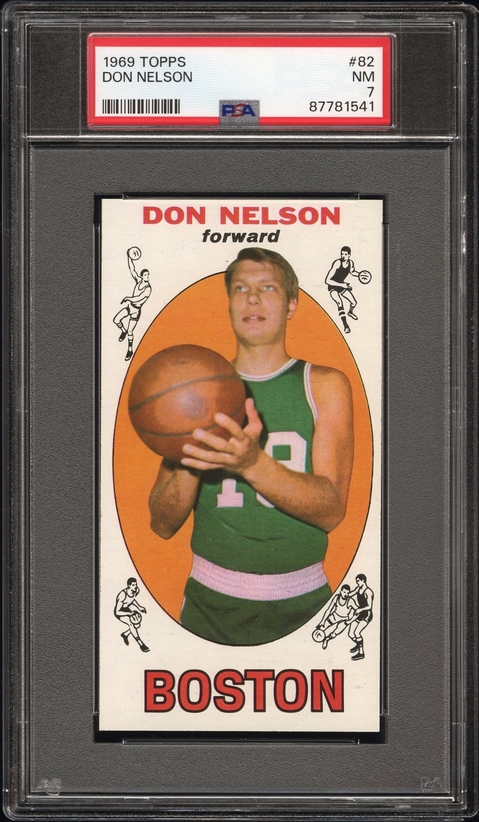 1969 Topps Basketball Don Nelson #82 PSA 7
