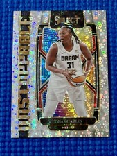 Tina Charles 2024 Panini Select WNBA Unstoppable White Disco Prizm 43/75 Dream