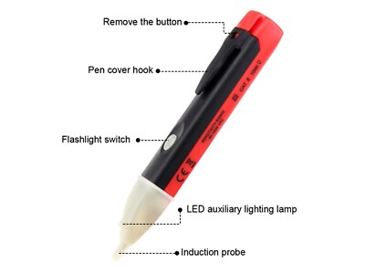 Wechselspannungsprüfer 10-1000V | Berührungsloser Stromprüfer Stift