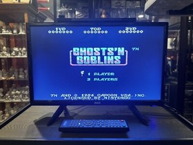 Ghosts 'n Goblins (Nintendo NES, 1986) Tested