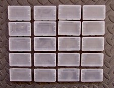 20x GBA Cases Clear Plastic Cartridge Nintendo Game Boy Advance Games Dust Cover
