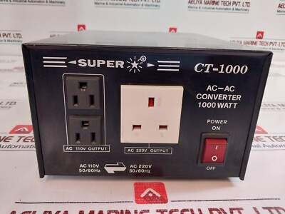 SUPER CT-1000 AC-AC Converter 1000 WATT AC 110V 50/60HZ | eBay