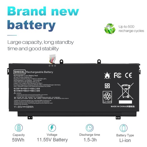 SH03XL Battery For HP Spectre X360 13-AC033DX 13-W Series 859026-421 859356-855 - Picture 6 of 10