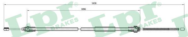 LPR C0684B Handbremsseil FüR Renault-image
