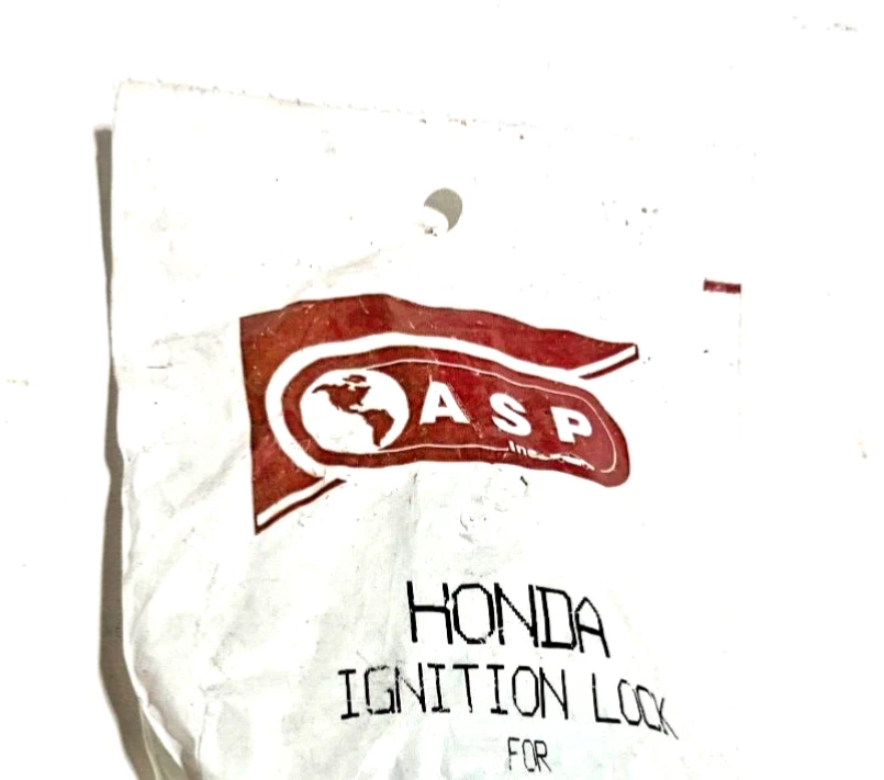 Новый замок зажигания ASP C-19-112 Honda Accord 2 ключа 1992 1993 Accord C19-112 новый из старых запасов - Изображение 2 из 4