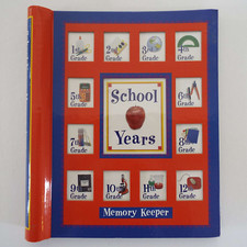 New Seasons School Years Scrapbook Memory Keeper Photo Album Vintage 2002