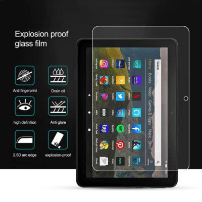 Schutzhülle für Amazon Fire HD10 / HD10 Plus 2021 Smart Case Etui + 9H Glas