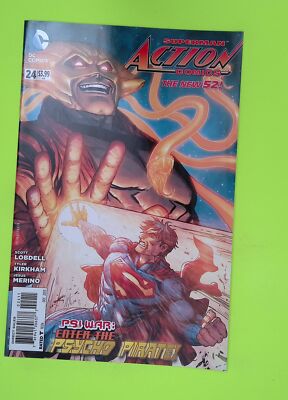 Action Comics #24 Vol. 2 2013 DC Comics Mid Grade Comic Book L81-49