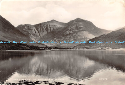 D088957 Loch Leven and the Mountains of Glencoe. Valentine. RP