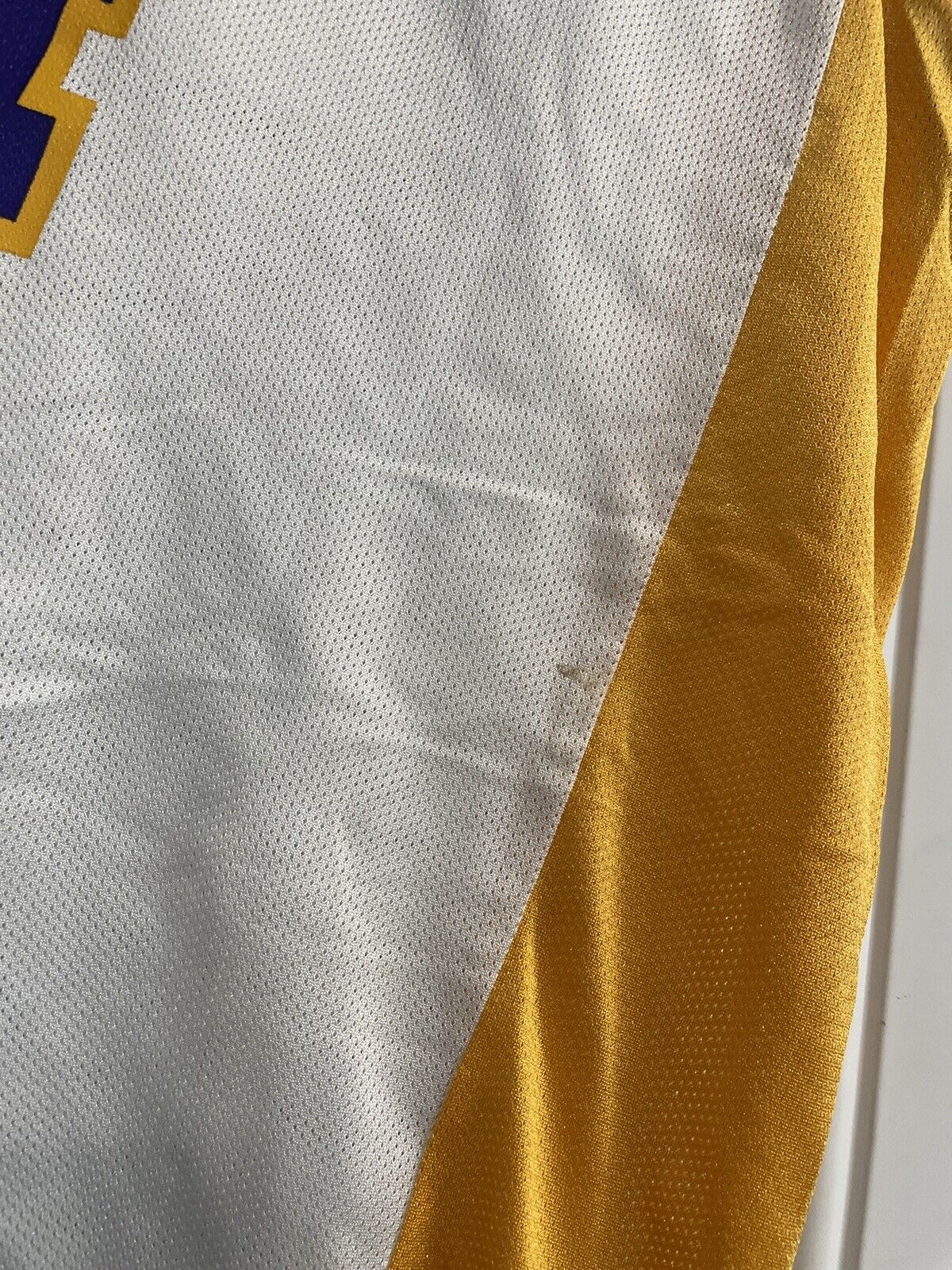 Authentic Reebok Kobe Bryant #24 NBA Los Angeles Lakers White Jersey Size L