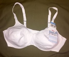 Playtex 4115 Nursing Seamless Underwire Bra 44C WHITE