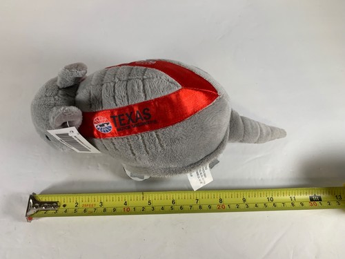 Texas Motor Speedway Armadillo Plush Stuffed Animal Toy VTG NASCAR Souvenir - Picture 7 of 7