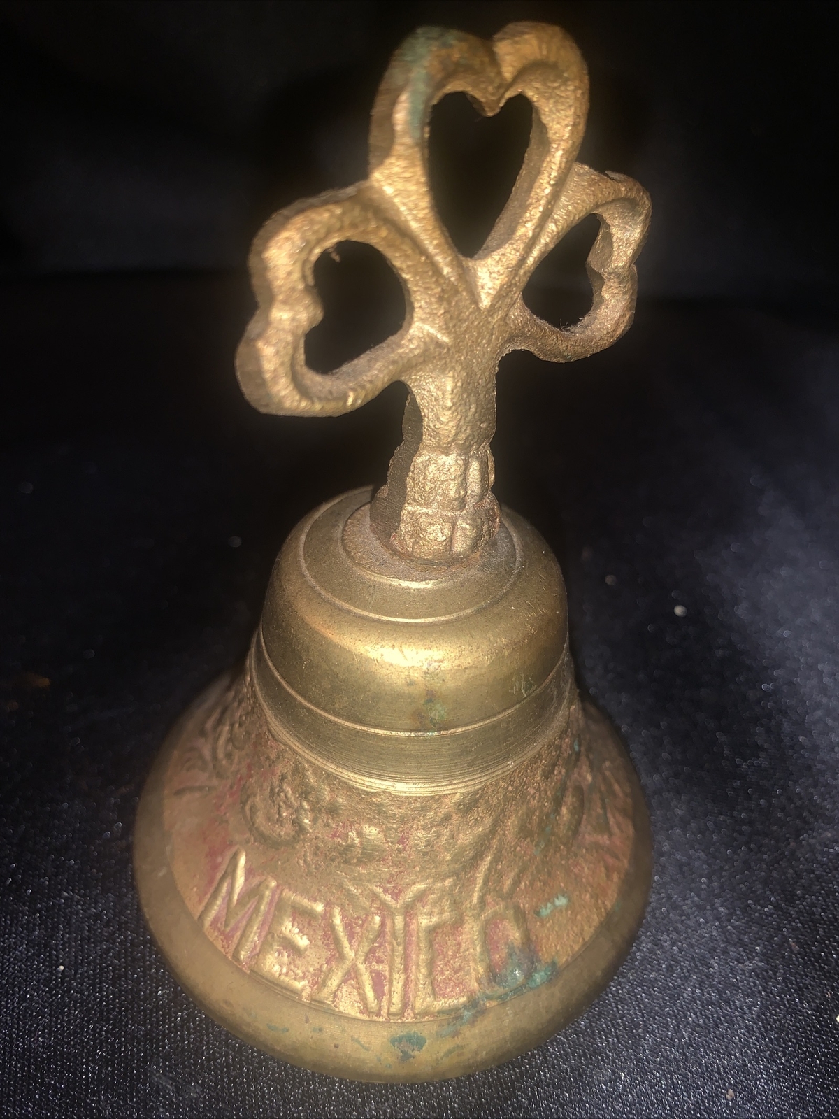 antique brass bell from mexico eBay