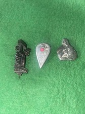 Original allemand WW2 Tinnie WHW/Winterhilfswerk - anciens boucliers allemands (lot de 3)