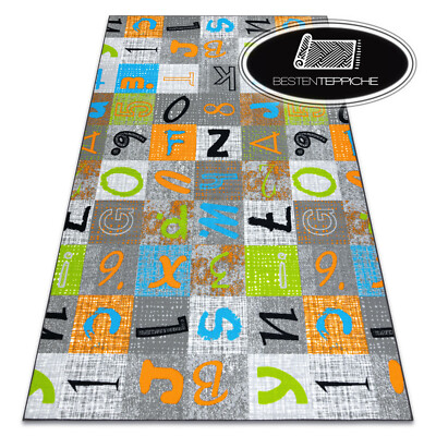 Modernen original Teppichboden 'JUMPY' multicolour Patchwork Teppiche nach Maß 