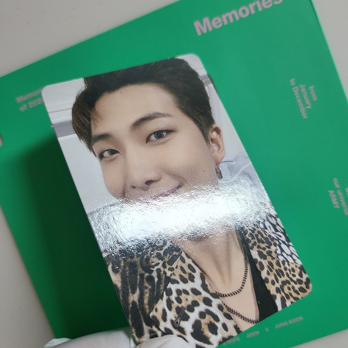 BTS Memories of 2020 Blu-ray Official Photocard / Blu-ray & Photo