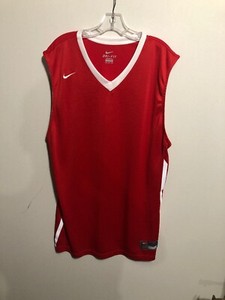 nike red sleeveless shirt