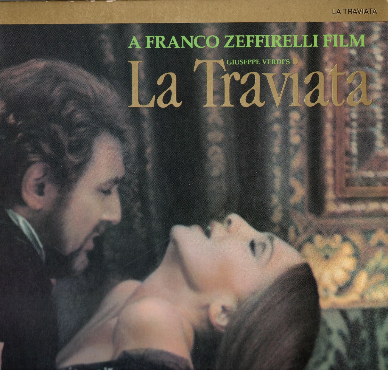PLACIDO DOMINGO "LA TRAVIATA" LASERDISC 1985 mca b