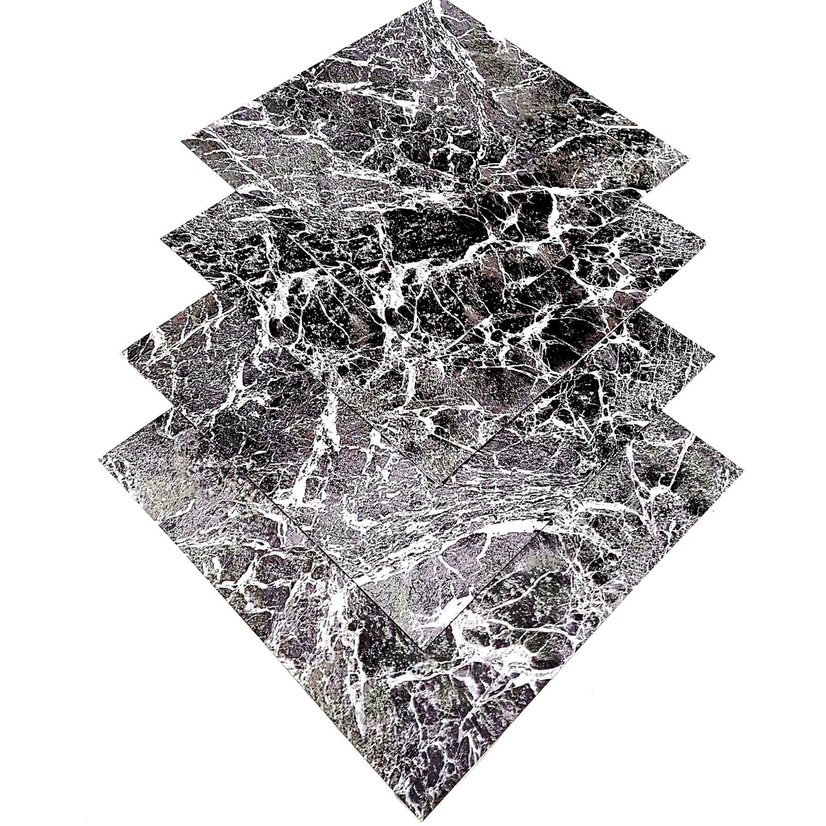 Azulejos Con Efecto Mármol Vinilo Adhesivo 30cm x 30cm Para Cocina
