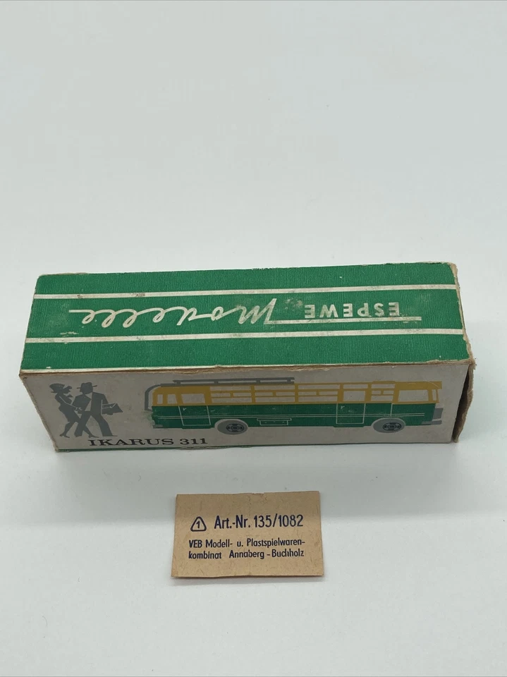 VEB Berlinplast Ikarus 311 Bus Grün/Weiß 1:87 - Image 3 of 4