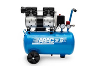 Abac Compressore D'aria Silenzioso EASE-AIR 24, Compressore Aria Oil-Free, Press