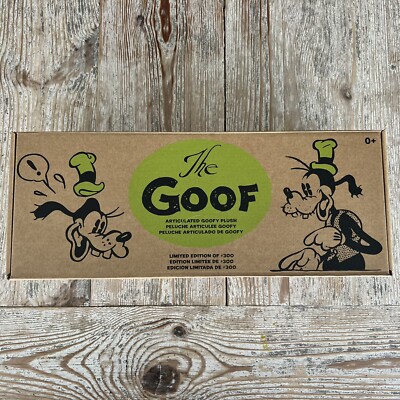 D23 EXPO 2022 EXCLUSIVE THE GOOF ARTICULATED GOOFY PLUSH LIMITED