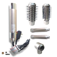 5 in 1 Hot Air Styler - 2X Fast-Drying Hair Dryer with Automatic Wrap Air Curl